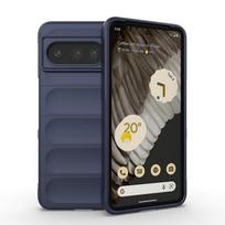 For Google Pixel 8 Pro Case Silicone Cover Pixel 8 Pro 7 Pro 7A 6A Cover Shockproof Rubber Phone Protector Pixel 8 Pro Case Pixel 8 Pro tamsiai mėlyna spalva
