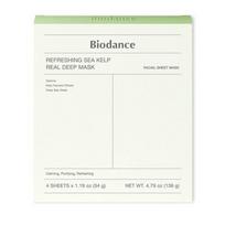 BIODANCE  Refreshing Sea Kelp Real Deep Mask 4 Patches (136g)
