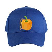 Yellow Bell Pepper Illustration Woman Man Baseball Cap Adult Adjustable with Curved Brim Hiking Fishing Hat sun hat duckbill cap Adjustable