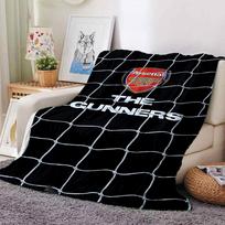 Arsenal Futbolo Klubo Antklodės Flanenelinės Spausdintos Kvėpuojančios Šiltos Gobtuvinės Antklodės Namams Biurui Lovatiesės 0708a28 75cmx90cm white