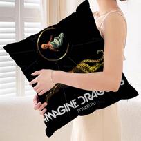 popular band I-Imagine famous D-Dragons pillow cover sofa cushion cover home room decoration children gift 30x30cm