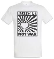 Kava vietoj karo T-shirt Geikas Nerdas Barista Demonstracija Demo Inžinierius L