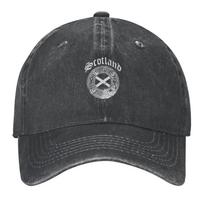 Scotland Logo Baseball Cap Golf Cap Fishing Hat Military Tactical Cap Sailor for Unisex Caps Unisex Womens