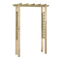 vidaXL Rózės arka 150 x 60 x 204 cm impregnuota mediena