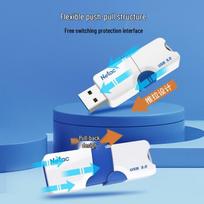 Netac U905 128GB USB 3.2 Encrypted Flash Drive 128GB