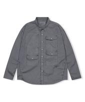Yes Ic Dyed Explorer Shirt Charcoal M
