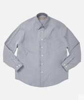 Prism Works Og Double Poplin Relax Shirt _ Dusky Blue Dusky Blue/L