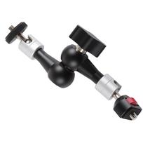 Aluminum Adjustable Bracket Arm Monitor Mount With Ball Head Clamp For Camera Rig LED Light Video Production 1