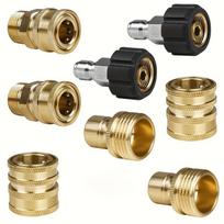 Female Swivel M22 Adapter Non-slip Quick Connect Kit Pressure Washer Adapter  Pressure Washer 8 Pieces