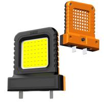 Power Tool Parts LED Work Light Universal High Brightness Outdoor Searchlight Durable Adjustable Portable Work Lights oranžinė