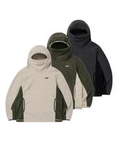 Fcmm Sports Balaclava Fleece Pullover Hoodie 3 Colors Charcoal/S