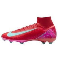 Nike Zoom Mercurial Superfly 10 Pro FG Mad Energy Pack Unisex Sneakers Red Ember-Glow Aurora-Green HF9433-800 44