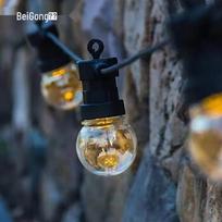 Beigong G50 LED lauko girliandos - Saulės energija ir elektra, Šilta balta