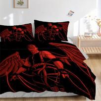 3pcs Rammstein Merchandise Comforter Set - Four Seasons Home High,Machine Washable Bedspread with Pillowcases (No Filling) yy250909035 135x200cm brown