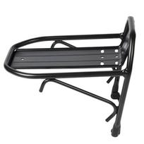 Bike Front Rack Bike Cargo Rack 10KG Load Capacity Bicycle Front Rack Aluminum Alloy Cargo Pannier Rack for Mountain Bike