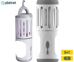 Elektroninė vabzdžių gaudyklė Platinet 46096, 9 W, balta sp.