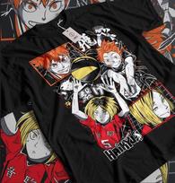 Haikyuu Tshirt Volleyball Kuroo Tetsurou Kozume Kenma Anime Shirt All Size S