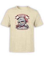 Knights Tshirt Collection Helmed Heartthrob Tshirt Unisex S