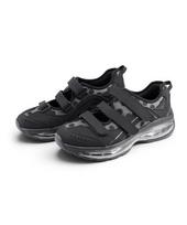 [YASE] 3-Strap Air Sole Mary Jane Dot Gray XS3DSMADBK 230