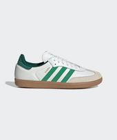 [Adidas] Samba OG - White:Green JI3202 225