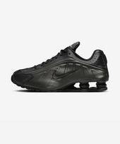 [Nike] Shox R4 M - Black:Black:Bright Crimson:Black HQ1988-001 240