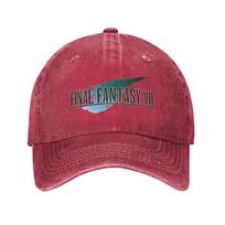 Summer Final Fantasy VII FF Merch Baseball Cap Men Women Casual Funny Video Games Caps Hat Adjustable Trucker Hat 1pc