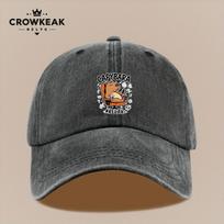 pc CAPYBARA RELAX Pattern Baseball Cap with a Vintage Print Perfect for Comfortable Breathable And Lightweight Suitable fo 1pc
