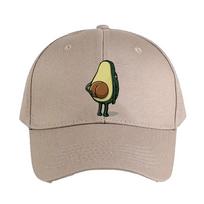 Avocado Funny Butt Woman Man Baseball Cap Adult Adjustable with Curved Brim Hiking Fishing Hat trucker cap Street Fashion Adjustable