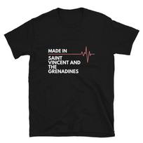 Made In Saint Vincent and the Grenadines Born In Country Of Birth T-Shirt M