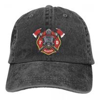 Raudonos ir baltos ugniagesių savanorių beisbolo kepurės Vyriškos kepurės Moteriškos skydelių apsaugos Snapback Gaisrininko Gaisrinės gelbėjimo kepurės One Size