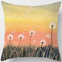 Home Decor Dandelion Patterns: Dreamy and Whimsical Designs Pattern Cushion Cover Suitable for Sofa Bedroom Car Pillow Cover 40x40cm