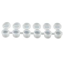 Convenient Storage Container 6/8Strips Empty Paint Strips Painting Cup Pots