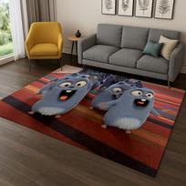3D Grizzy ir Lemingai Animacinis Kilimas-Kilimėlis Miegamajam Svetainei Sofai Namų Dekoras,vaikų Žaidimų Zonos Kilimėlis Neslystantis Grindų Kilimėlis Dovana 40x60cm