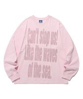 East Coast Stop Us Ls Tee_Light Pink(Ik2Esmt551A) Light Pink/S