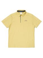 Essential Punched Men'S Short Sleeve Polo Shirt_P/Gold P/05(L)