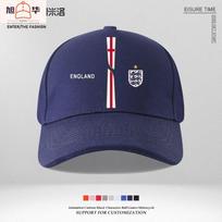 England Football Team Baseball Cap Adjustable Breathable Hat for Men Women Sports Training Fan Gear oranžinė