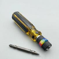 Anku Double Head Screwdriver 6.35mm Double Head Precision Screwdrivers Slotted Phillips Wrench 1/4'' Batch Head Handle Hand Tool juoda