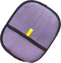 Pet Anti Static Double Sided Brush Hair Removal Gloves with Sticky Surface for Cat Hair Grooming Tools (Violet,L) violetinė