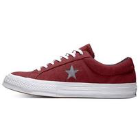 One Star Converse Ox Dark Burgundy 161631C 42 raudona