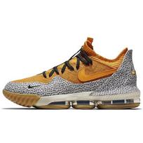 Nike X Atmos LeBron 16 Low Ac Ep Safari CI3358-800 40 pilka spalva/geltona