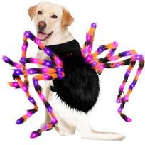 Halloween Glowing Pet Costume for Cats and Dogs S juoda