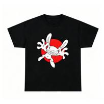 Retro Game Cartoon Animals Pattern Print Kids T-shirt Summer Girls Boys Casual Fashion Tops Kids O-Neck Short Sleeve T-shirt Clothing 100