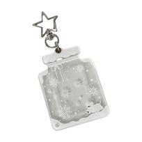 Cartoon Photocard Holder Keychain Id Cards Holder Protective Sleeves Credit Card Holder Protector Pendant Keychain 1