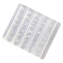 Silicone Nail Mold For Shell Manicure Effect Nails Decoration Easy Cleaning 1