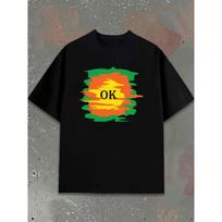 European Size Rasta OK T-Shirt Crew Neck T-shirts T Shirts Mens 2026 Elegantly Funny Black Regular Fit, Everyday Comfort, Comfortable Casualwear S juoda