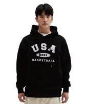 Burger Bitter Usa Basketball Arch Logo Hoodie_Black Black/Xl