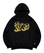 Page Cc Yellow Page Cc Star Print Hoodie Black Xl/3-Ply Terry (Standard)