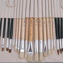 36/24 vnt. teptukų meno rinkinys akrilo aliejaus akvareliniam guašui 24PCS