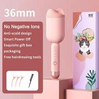 36Mm Electric Hair Curler Ceramic Styling Tool Large Wave Long Lasting Curling Wand for Hair Waver UK Plug