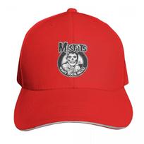 Misfits Roko Grupės Kaukolė Siaubo Kepuraitė Madinga Laisvalaikio Kepuraitė Reguliuojama Kepurė Hip Hop Vasarinė Unisex Kepuraitė One Size